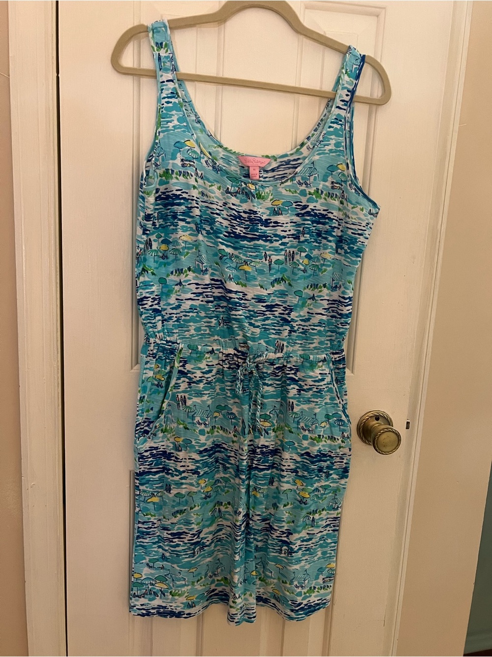 Lilly Pulitzer Kori Dress in High Tide Toile